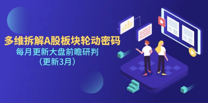 （14213期）多维拆解A股板块轮动密码，每月更新大盘前瞻研判（更新3月）-金牛零本营