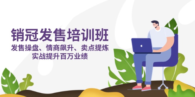 (14203期)销冠 发售培训班:发售 操盘+情商 飙升+卖点 提炼,实战提升百万业绩-金牛零本营