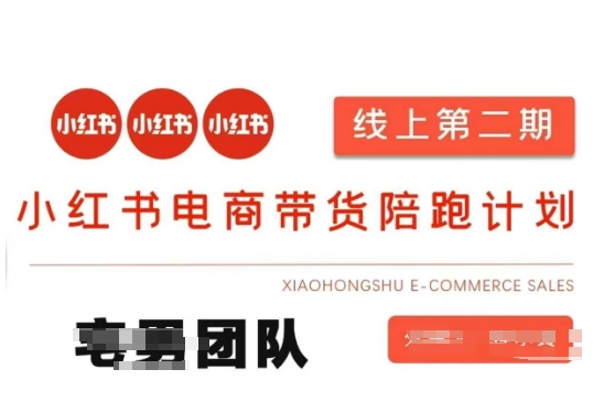 小红书电商带货课2期,月利润20个的小红书电商的有货源,无货源,虚拟产品,付费投流等整套玩法-金牛零本营